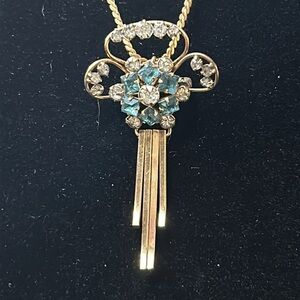 VINTAGE | M&S | PHYLLIS | NECKLACE / BROICH | 12k GOLD FILLED